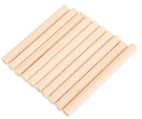 Violine Sound Post, 10 Stück Langlebige Fichte Violine Säule Sound Post Teile Musikinstrument Zubehör für 3/4 4/4 Violinen