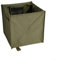 CWOQOCW Folding Climbing Arborist Throw Line Storage, Outdoor Foldable Oxford Cloth Trash Can, Tree Climbing Gear Throwline Box(GREEN)