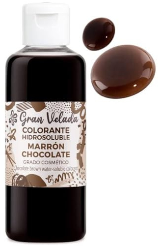 Colorante Líquido Marrón Chocolate para Jabón de Glicerina: Crea Jabones Espectaculares con Resultados Vibrantes y Llamativos Fácil de Usar | 250 ml
