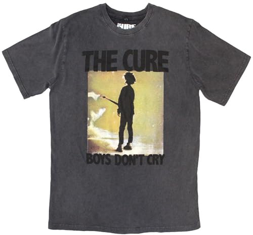The Cure Boys Dont Cry Box Limited Edition 999 Only Premium Wash T Shirt