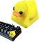 Duck Keyboard Keycap - Little Yellow Duck Cros-s Axis Mechanical Keyboard Keycap, Printing Gamin-g Keycaps, Cartoon Duck Keycap Replacement