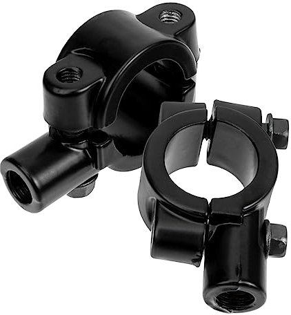 MUCKLILY 4stücke Rückspiegel Halterung Robuste Montageclips Für Fahrräder Und Motorräder Einfache Installation Langlebig Und Praktisch Für Sicheres Fahren