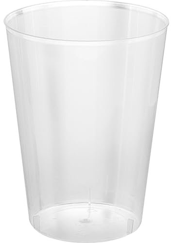Algon | Set de 15 vasos para sidra – Vasos Sidra Tamaño 500 ml Diseño tradicional y resistente, perfectos para servir y escanciar sidra natural
