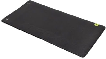 XTREXO Professional Trainingsmatte PROFESSIONAL in Schwarz 100 x 50 cm Yogamatte aus PVC Langlebig und Stabil Dehnbar Ideal für Yoga Pilates Krafttraining 10 mm dick