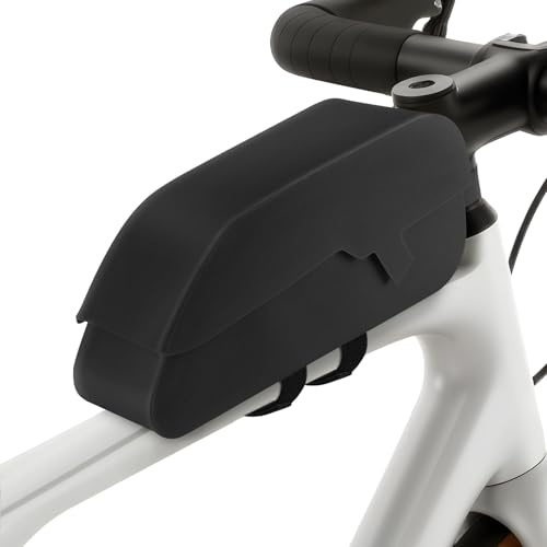 Rahmentasche Fahrradtasche mit Magnetverschluss - 1.9L Fahrrad Rahmentasche Wasserdicht Rohrtasche Fahrrad Oberrohrtasche mit Magnetischem Deckel Rahmentasche Fahrradtasche für Rennrad&Mountainbike