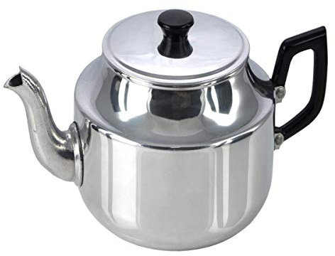Pendeford Housewares TP09 Tea Pot, 9 CUP, Silver