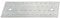 Alberts 847265 Lochplatte | sendzimirverzinkt | 240 x 80 mm | 25er Set