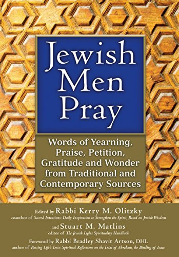 Jewish Men Pray: Words of Yearning, Praise, Petition, Gratitude and Wonder from Traditional and Contemporary Sources (English Edition)