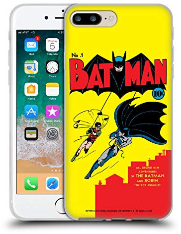 Head Case Designs Offiziell Offizielle Batman DC Comics Robin Beruehmte Comic Bucheinbaende Soft Gel Handyhülle Hülle kompatibel mit Apple iPhone 7 Plus/iPhone 8 Plus
