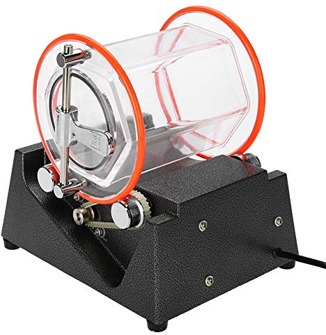 Shopping Pazzo Rotary Tumbler Rotary Gioielli Macchina Pulitore per Perle per lucidatura di Gioielli Mini Tumbler Macchina per lucidare Gioielli KD-6808(EU)