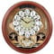 Bulova Dancing Tune Wanduhr mit Schlag und Glockenspiel, Kirschbraun