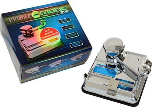 OCB 19821 MikrOmatic 3013-Máquina para Rellenar Cigarrillos, Color Cromo Pulido, De Aluminio