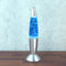 SATISFIRE ROCKET LAMP - Lavampe - Touchsensor - USB - Farbwechsel oder feste Farbe - Dekolampe (Glittersturm RGB)
