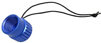 Dickly Tauchen Tauchflaschenventil Atemregler Staubstopfenkappe, langlebiges Schwimmen Tauchzubehör für Din 1. Stufe Atemregler, Din Tauchflaschenventil, Blau