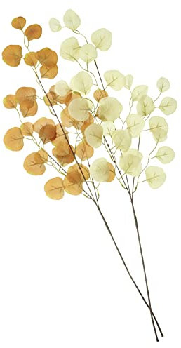 FRANK FLECHTWAREN Kunstpflanze Blätterzweig, 2er Set, Kunststoff Maße: ca. Länge 87 cm