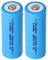 2 Stück Akku kompatibel mit Duracell Solar Lithium Phosphat Akku 18500 Li-FePo4 mit 3,2 Volt und 1000mAh, 17,5x48mm