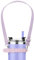 NQEUEPN Water Bottle Strap, Silicone & Polyester, Purple, Cup Holder, Adjustable Sling, Easy Carry, Fits Most 8-40oz Cups, Including Stanley