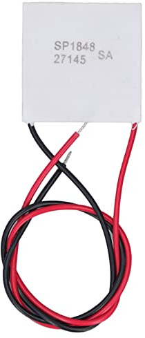Akozon Generatore di Energia Termoelettrico, Modulo Peltier SP1848 27145 TEG Resistente, Temperatura di 120 Gradi