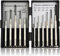 11 Pcs Precision Mini Screwdriver Set, Glasses Repair Small Screwdriver, Precision Repair Tool Kit with 11 Different Size Flathead and Philips Screwdrivers, Ideal for Glasses, Watch, Jewelers