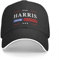 LXCUDXZ Baseball Kappe Neue Kamala Harris 2028 Präsident Amerikanische Flagge Vintage Pro USA Baseball Cap Solar Hut Sonne Cap Hut Damen Herren Party Geschenk