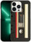 GlamCase for iPhone 13 Pro, iPhone 13 Pro Case - Vintage Cassette Design Printed Slim Fit Cute Plastic Hard Snap on Protective Designer Back Phone Case/Cover for iPhone 13 Pro Multicolor