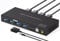 8K HDMI KVM Switch 2 Port für 2 Computer Share 1 Monitor USB 3.0 KVM Switches Unterstützung 8K@60Hz 4K@120Hz mit 4 Port USB 3.0 Support Desktop Control Inklusive 2 USB 3.0 Kabel