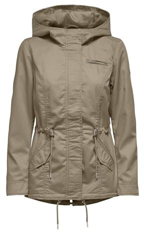 ONLY Damen Onllorca Canvas Parka OTW Noos, Trench Coat, x_s