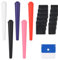 VEPEPE 16 Stück Joint Hülle Kit 120mm, Joint Case mit Mylar Beutel, 5 Farbe Tube Kunststoff, Wiederverwendbar Transporthülle, Jointhülle für TragenTransport