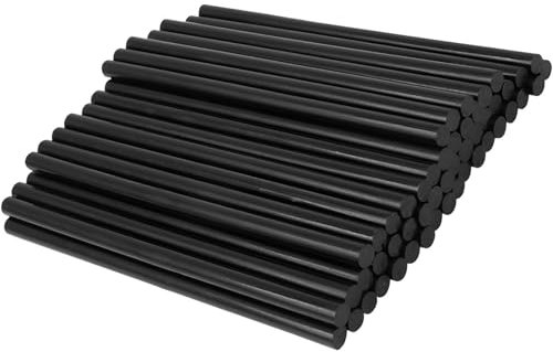 100 Pcs 7mm Glue Sticks, Glue Sticks for Glue Tool, Used in Conjunction with a Glue Tool, Suitable for Handmade Crafts and Construction Professionals, Rubber Sticks Suitable for Various Materials