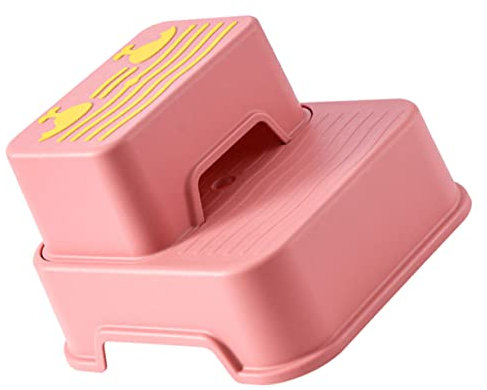 Amosfun Kinderhocker Für Badezimmerwaschen Abnehmbarer Steh-fußhocker Fußhocker Für Junge Mädchen Toiletten-stehhocker Wasch-fußhocker Rutschfester Fußhocker Für Junge Mädchen Im Badezimme