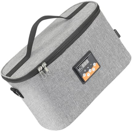 KOCKSHION Chauffant Portable Pour Bouteilles De De Rangement Électrique Pour Voiture Pour Voyager Et Camping Réchauffe Repas Dehors Maison