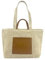 MODELISA - Bolso Tote Rafia Paja Grande De Hombro Estilo Casual Para Playa Shopper Mujer (Beige)