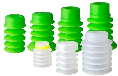 Ventosa sottovuoto multistrato per imballaggio alimentare, ugello di aspirazione in silicone importato speciale ad alta temperatura, meccanica e pneumatica per torte alle uova. (GL54-15)