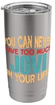 Funny Jovi Personalized Tshirt First Name Joke Item Stainless Steel Insulated Tumbler