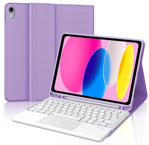 Occtingkind Per iPad A16 11 & 10 Gen Cover Tastiera con Touchpad Italiana