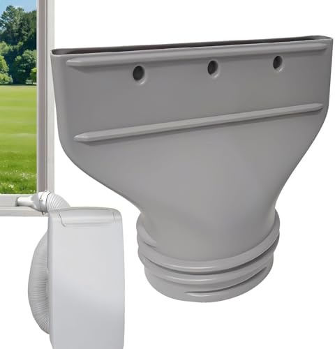 Tubo Climatizzatore Portatile, 150/130mm Tubo Di Scarico Aria Condizionata | Portatile Adattatore PerFinestra Del Condizionatore D'Aria Piattos Adattatore Per TuboPiatto Per Impianti Di Climatizzazione