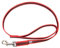 IDC Color & Gray gumierte Leine, 20 mm x 1,2 m mit Schlaufe, Rot-Grau