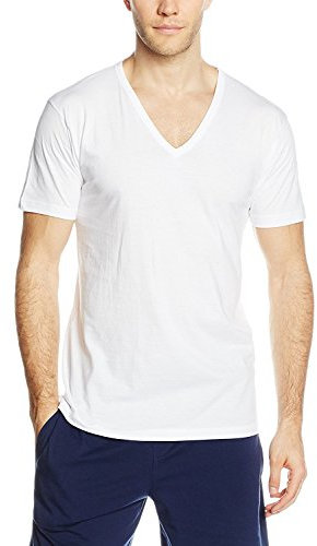 Liabel 3 t Shirt Corpo Uomo Mezza Manica Scollo a V 100% Cotone Art. 03828/53 (4/M)