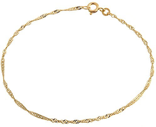 Fa. Thomas Maier Singapurkette Armband - 1,8mm Breite - 333 Gold, Länge wählbar von 17-22cm