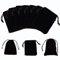 NBEADS 50 Pcs Velvet Bags Drawstring Gift Bag Jewellery Pouches Candy Bags Wedding Favor Bags for Jewelry Storage, Black, 9x7cm