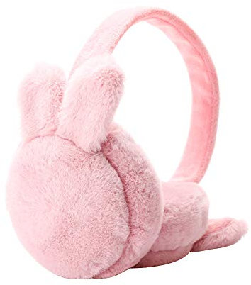Amorar Ohrenwärmer, Winter Ohrenschützer Faltbare Faltbar Plüsch Earmuffs Outdoor Ski Wandern Radfahren Fahrradhelm Laufen Warme Kälteschutz Kalte Ohrenschutz Ear Muffs für Damen Kinder