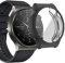 sciuU Hülle Kompatibel mit Huawei Watch GT 2 Pro Smartwatch, Rundum Schutzhülle mit Displayschutzfolie, Flexible TPU-Gehäuse Case Schale Kompletter Schutz Cover für Huawei GT2 Pro, Schwarz