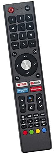 ALLIMITY Fernbedienung Ersetzen für Saba Changhong UHD TV SA24S56A11 SA32S77A11 SA40S77A11 L32H7S L40H7S SA40S67A9 SA24S46A9 U58H7A SA32S67A9 L43H7S U58H7S U50H7A U55H7A U43H7A
