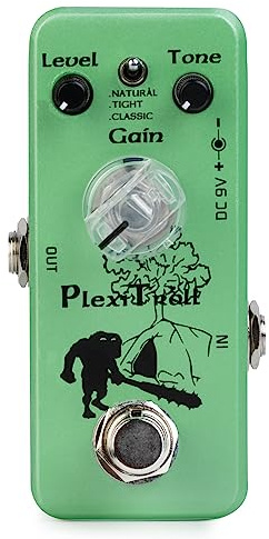 Movall MP-302 Plexi Troll Distortion Guitar Effect Pedal 3 Modes Natural Tight Classic