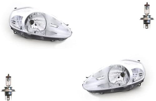 Johns, passend für Fiat Punto Scheinwerfer (199) 07/08- mit H4 als Set links & rechts