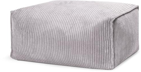 Sitting Point Sitzsack Shara ROLL Cord in grau