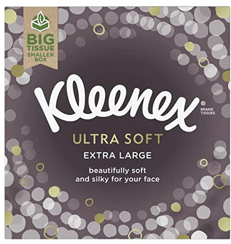 Kleenex® Ultra Soft Extra Large Tissues - Single Compact Box