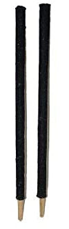 Funny Fashion- Lot de 2 Torches en Cire 60 Min 60 cm Bonnets, Masques et Accessoires pour fête, e66060