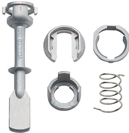 ZEALfix Kit de reparación de barril de cerradura de puerta izquierda o derecha 58 mm 6N0837223A paleta excéntrica para Polo 6N
