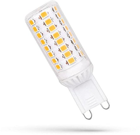NCC-Licht LED Leuchtmittel Stiftsockellampe 4,5W G9 klar 560lm 840 Neutralweiß 4000K 300°